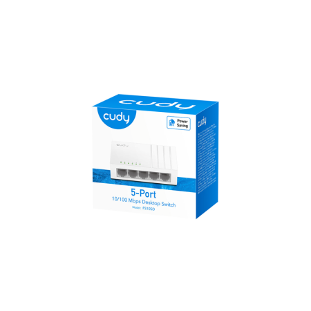 SWITCH CUDY 5P 10/100MBPS DE ESCRITORIO