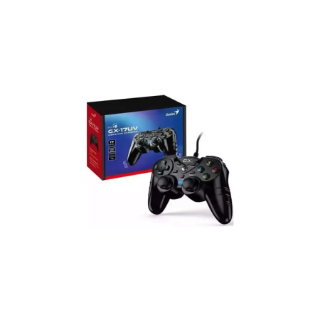 CONTROL GAMEPAD GENIUS RS2 MAXFIRE GX-17UV NEGRO