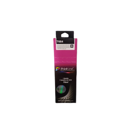 TINTA PRINTLINE 664 BLACK 70ML