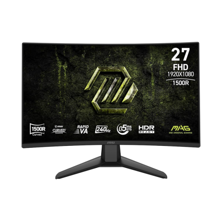 MONITOR 27″ MSI MAG 274CF X24 CURVO 240HZ 0.5MS HD