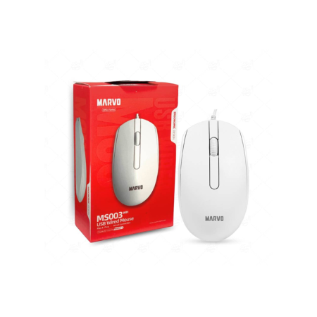 MOUSE MARVO MS003 BASIC BLANCO USB