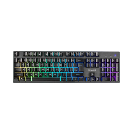 TECLADO MARVO GAMING K604 SOLDAT 20 MEMBRANA RGB N