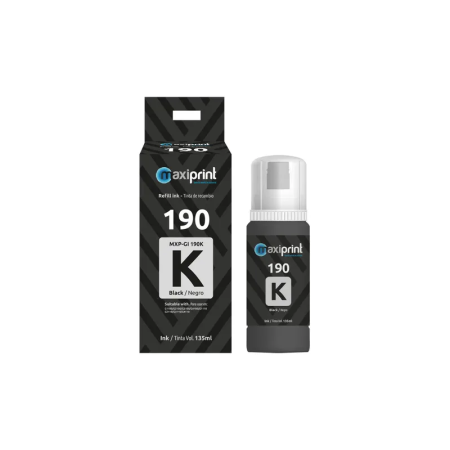 TINTA MAXIPRINT G190 NEGRO 135ML